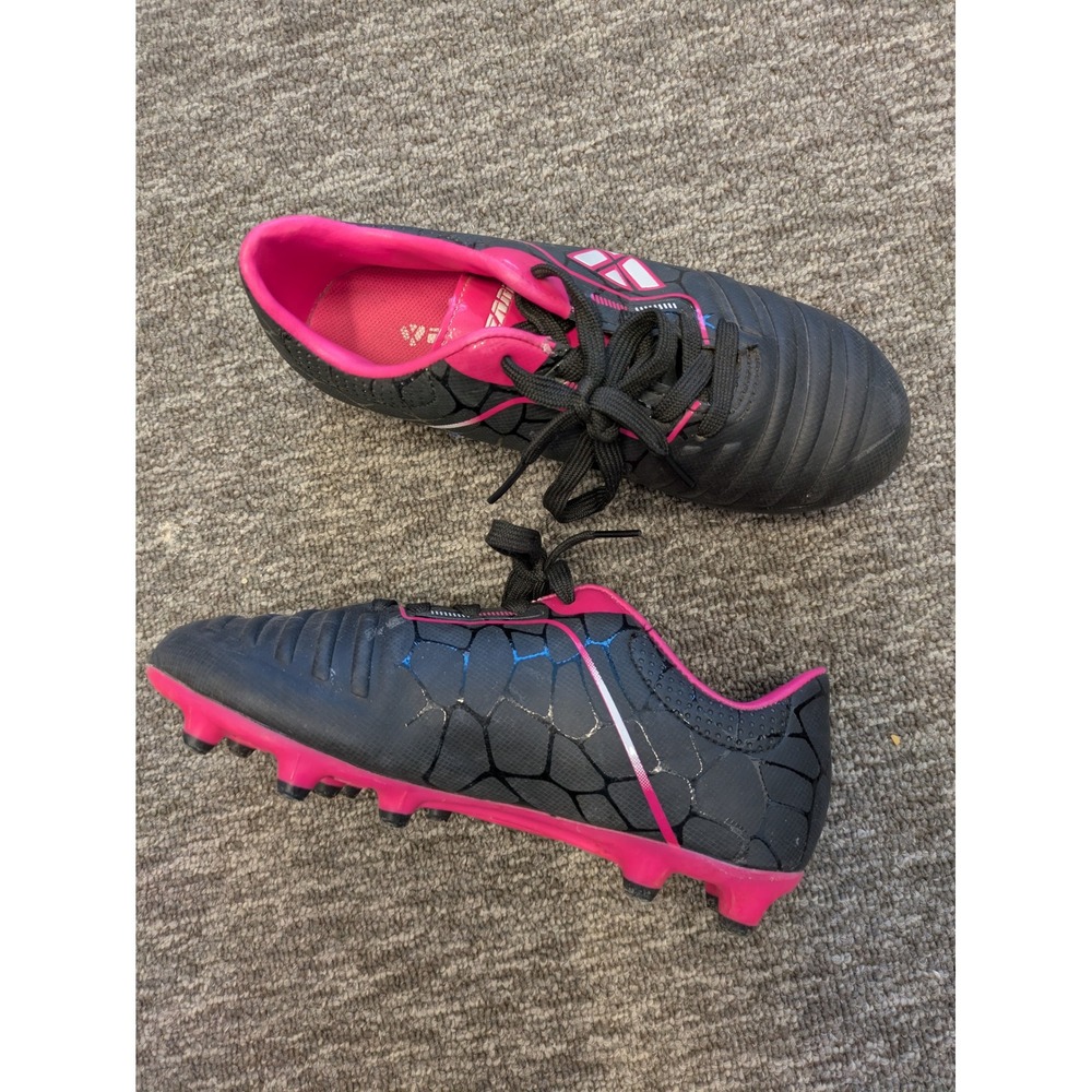 Vizari Avalon Jr‎ FG Soccer Cleats Youth Girls Black Pink Size 1Y